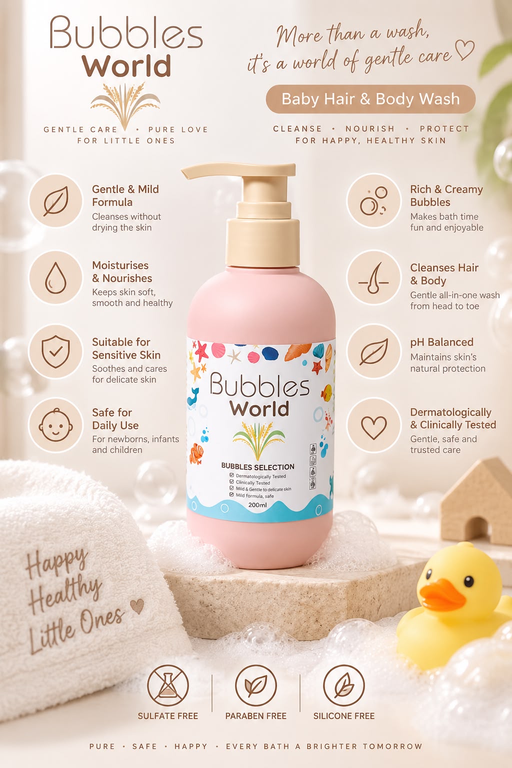 Bubbles World Baby Shampoo Bath_1