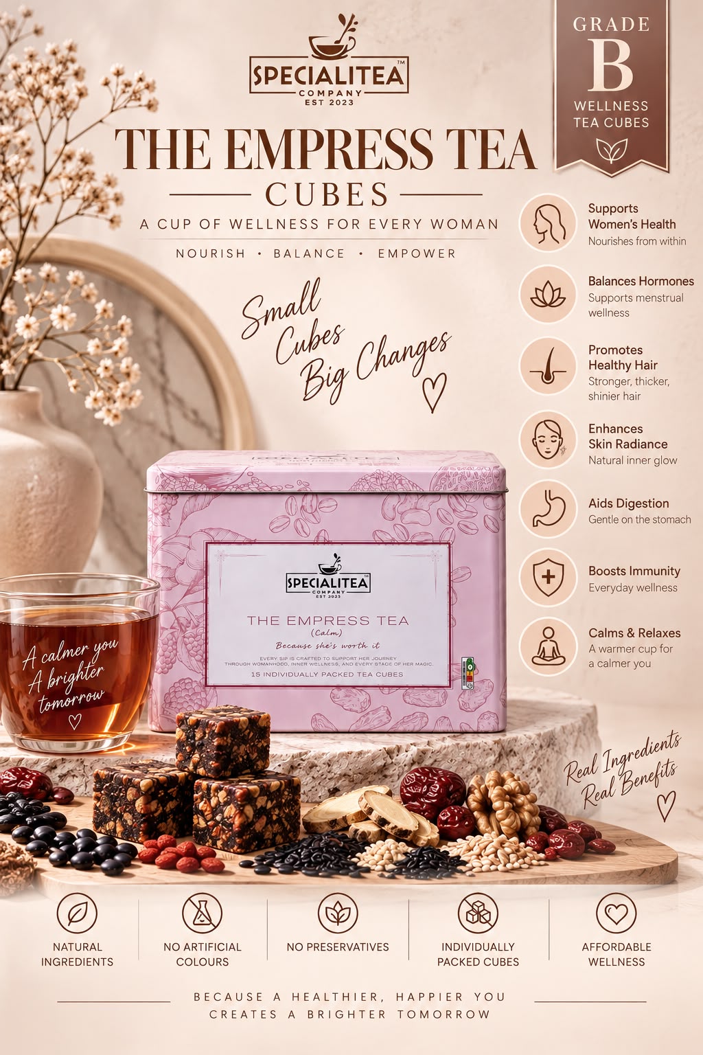 Wellness Tea Cube