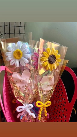 Daisy & Sunflower Stem Bouquet