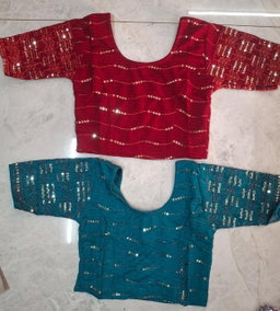 Full work streachable blouse-01 GS