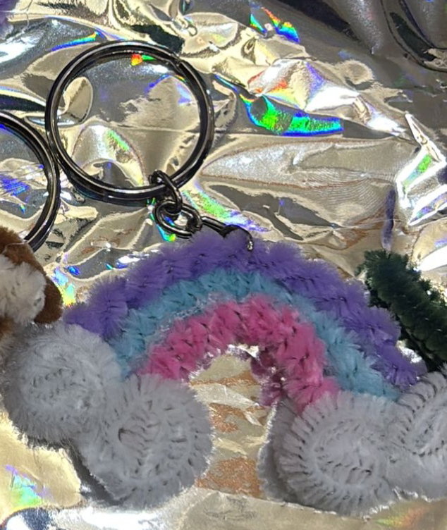 Keychains🔑 - Flowers , Stars✨ & Flowers 🌼& 🍓 fruits_1