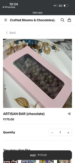 Confectionery Gifts Brownie Bites & chocolates