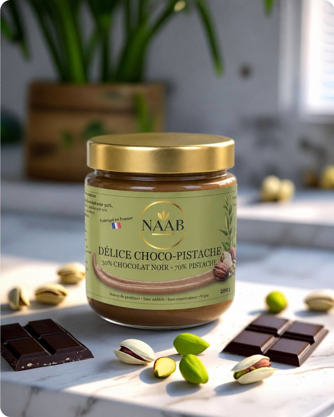 Délice choco- pistache