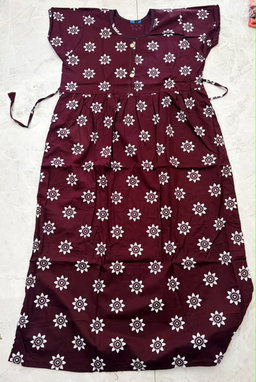 Pure cotton  Frock style nighty GS 