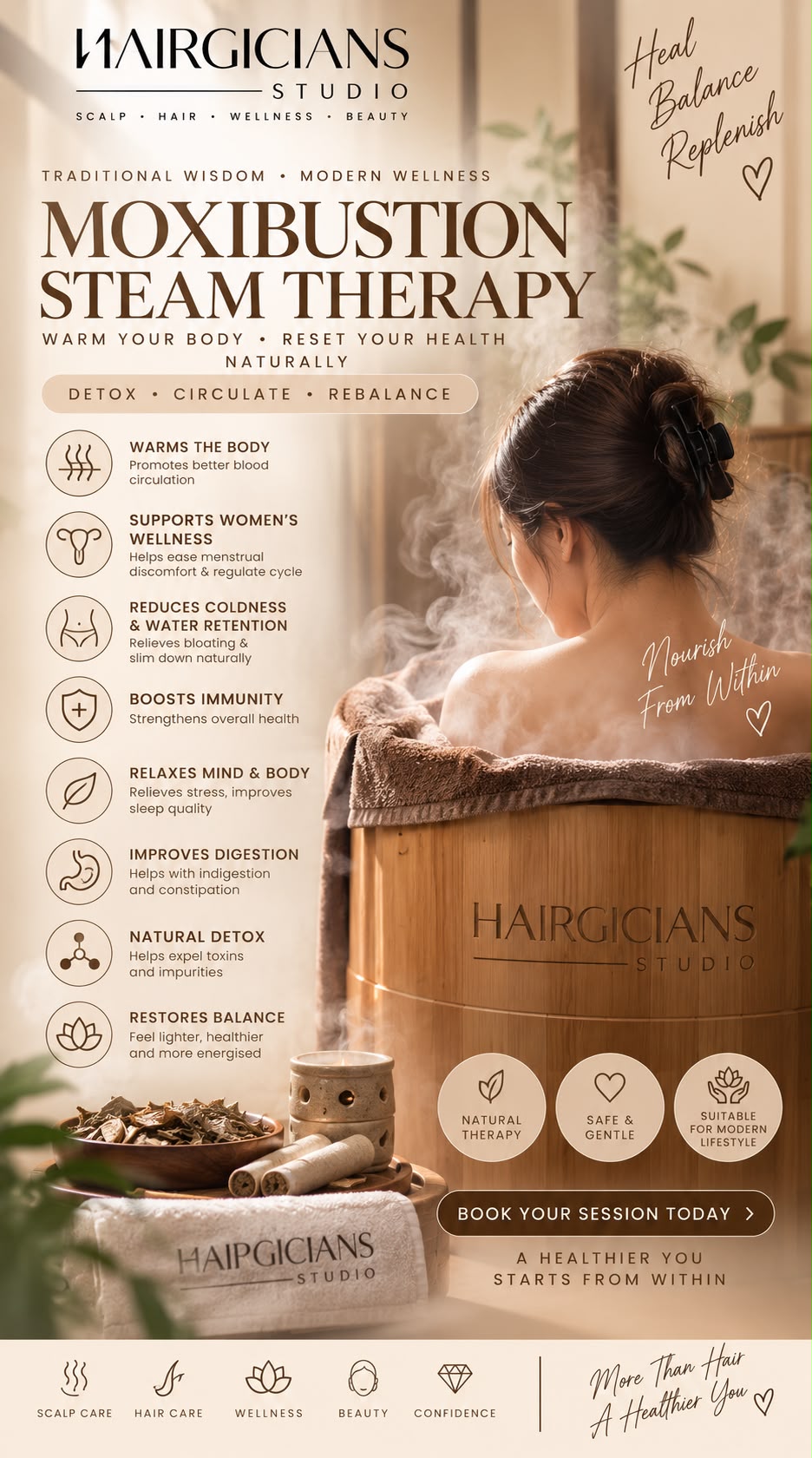 Moxibustion Steam