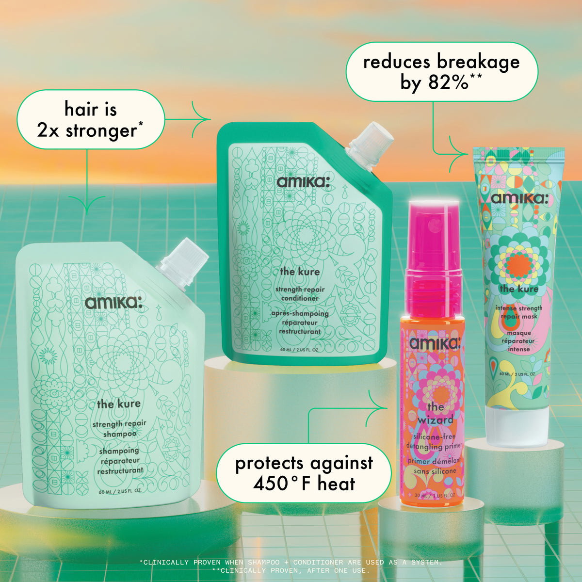 Amika - Rescue Team Hair Routine Trial Set_1