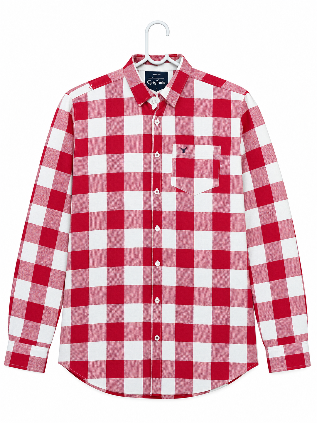 Red  flannel check shirt  