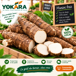 Manioc frais