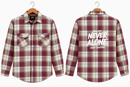 Red flannel check shirt   