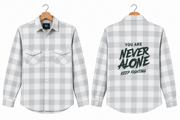 Wight flannel check shirt    