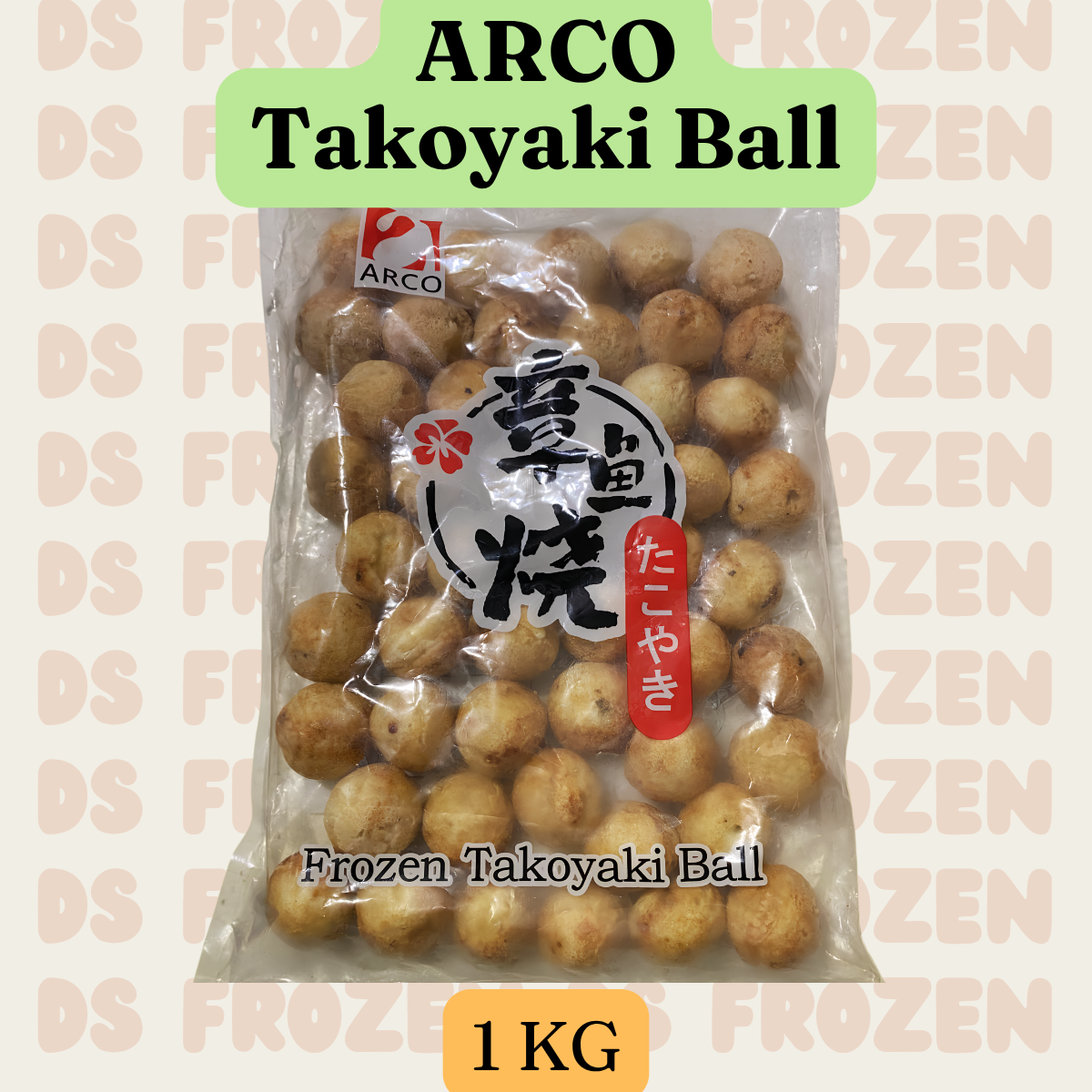 ARCO TAKOYAKI BALL 1KG_0
