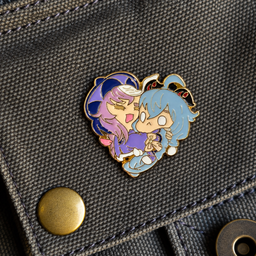 Genshin impact enamel pin