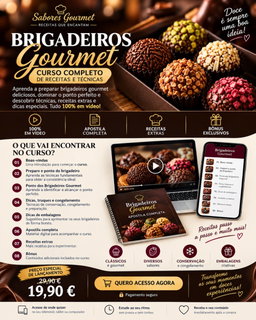 Brigadeiros Gourmet — Curso Completo