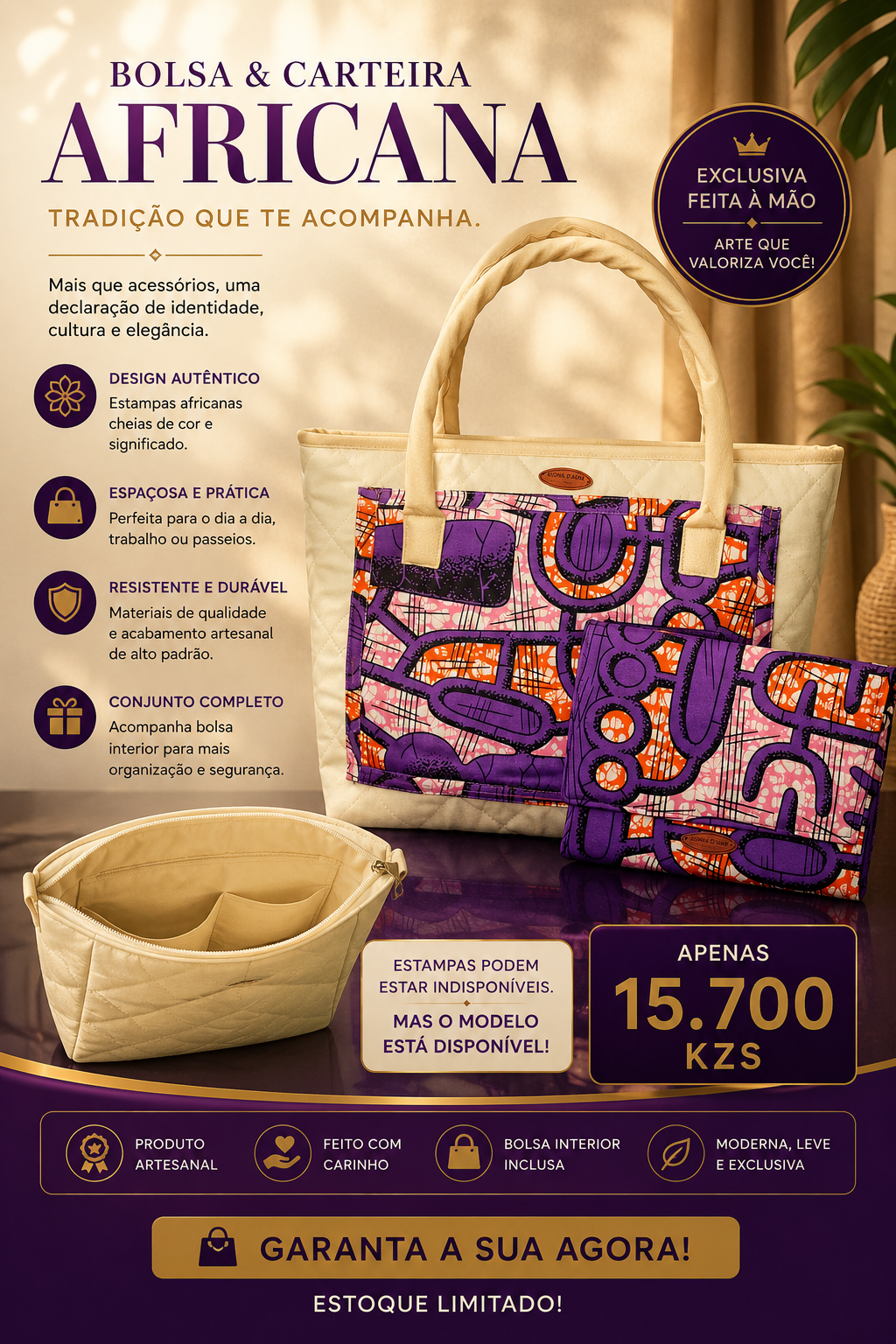 Bolsa Mãe Africa