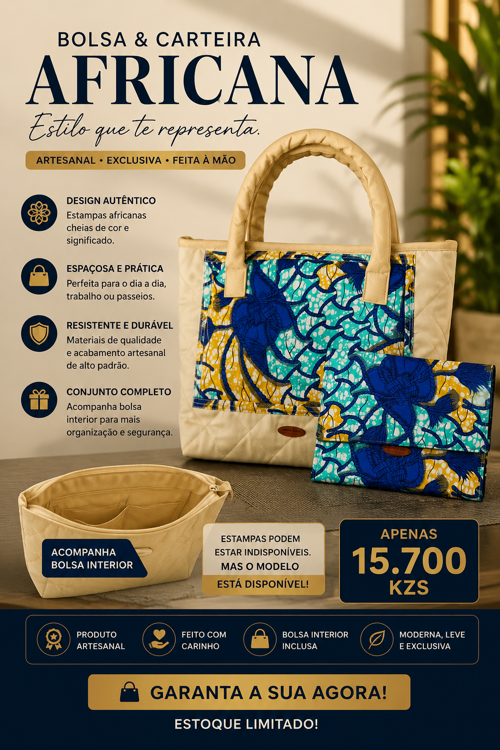 Bolsa Mãe África _0