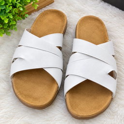 Ladies Crisscross Flat Sandals
