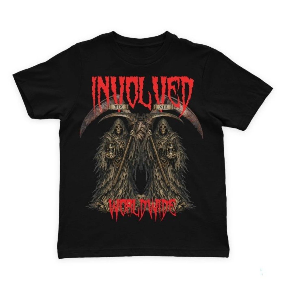 INVOLVED LLC TEE SKULL GRAPHIC