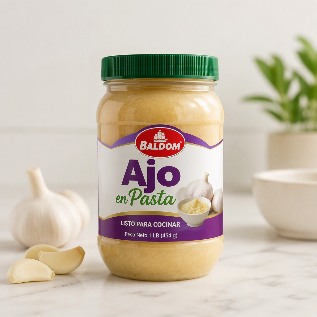Ajo en Pasta Baldom