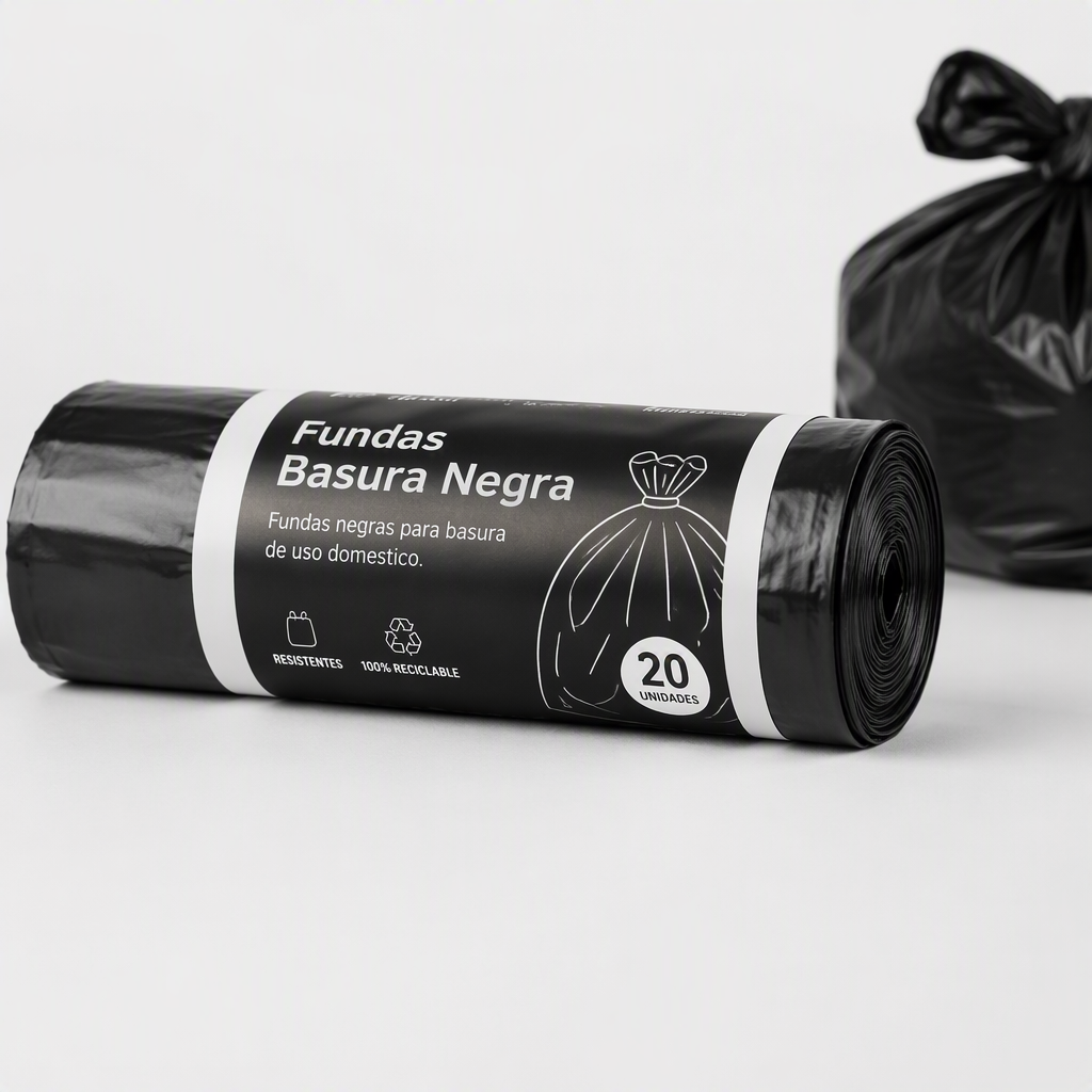 Fundas Basura Negra