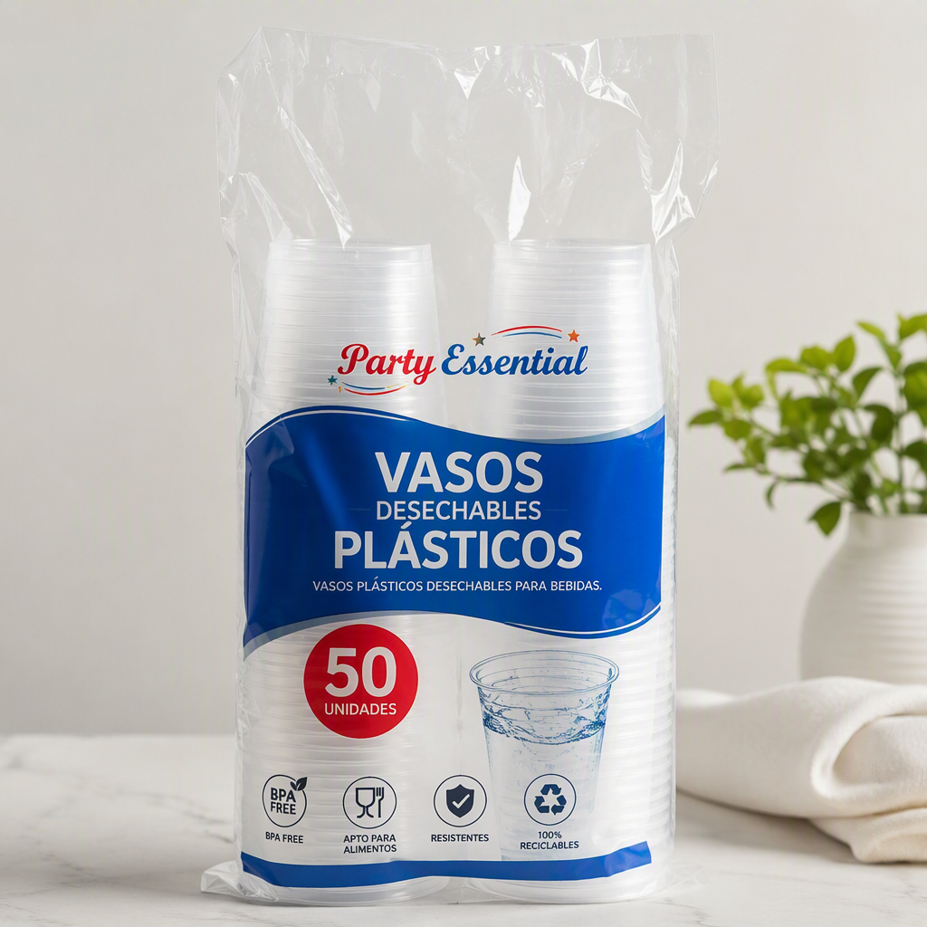Vasos Desechables Plásticos