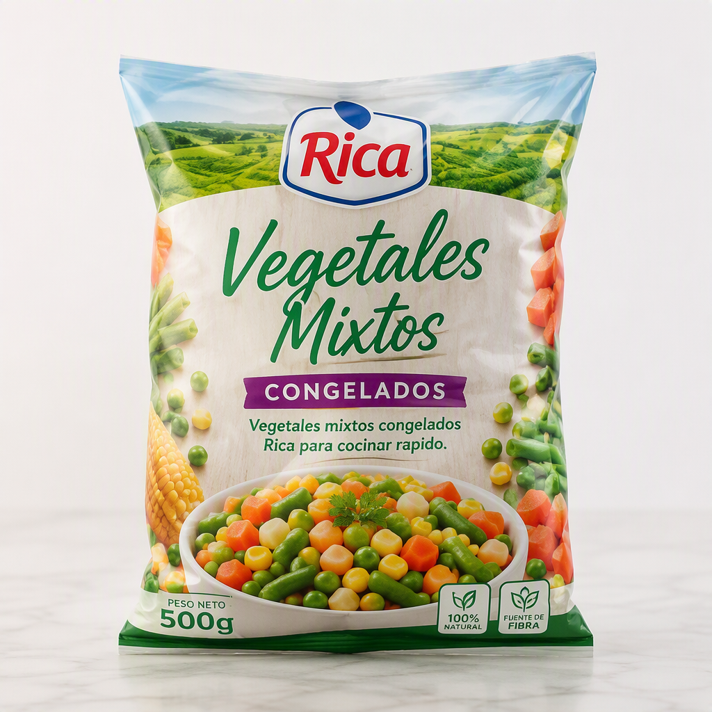 Vegetales Mixtos Rica Congelados