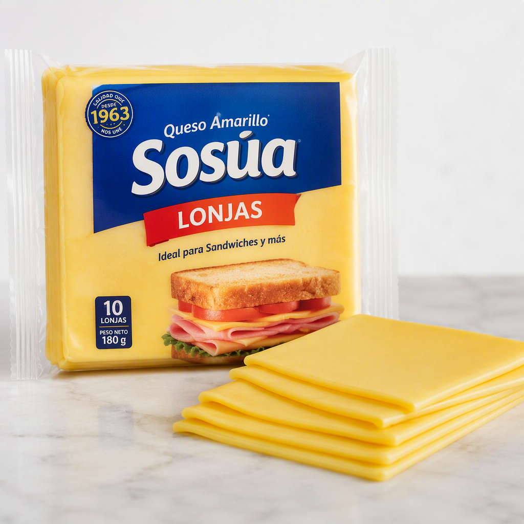 Queso Amarillo Sosua Lonjas