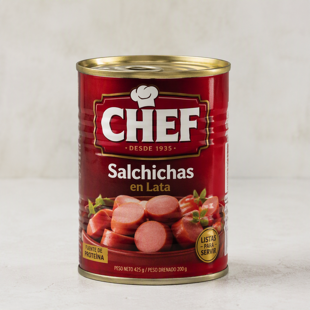 Salchichas Chef Lata
