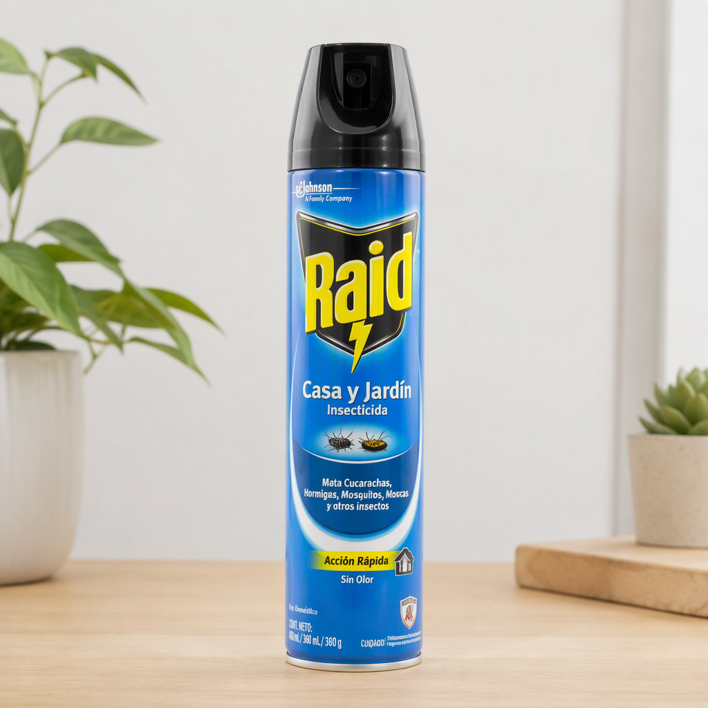 Insecticida Raid Casa y Jardin