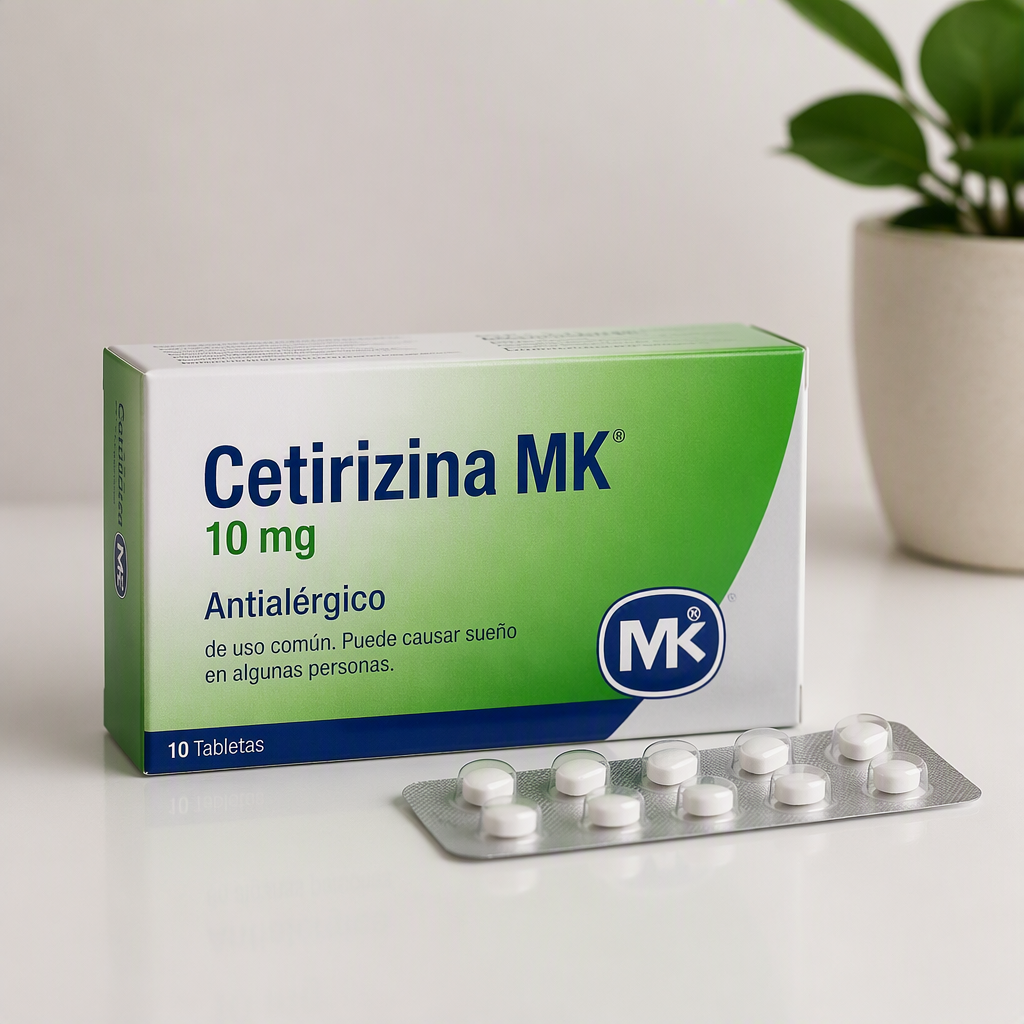 Cetirizina MK 10 mg