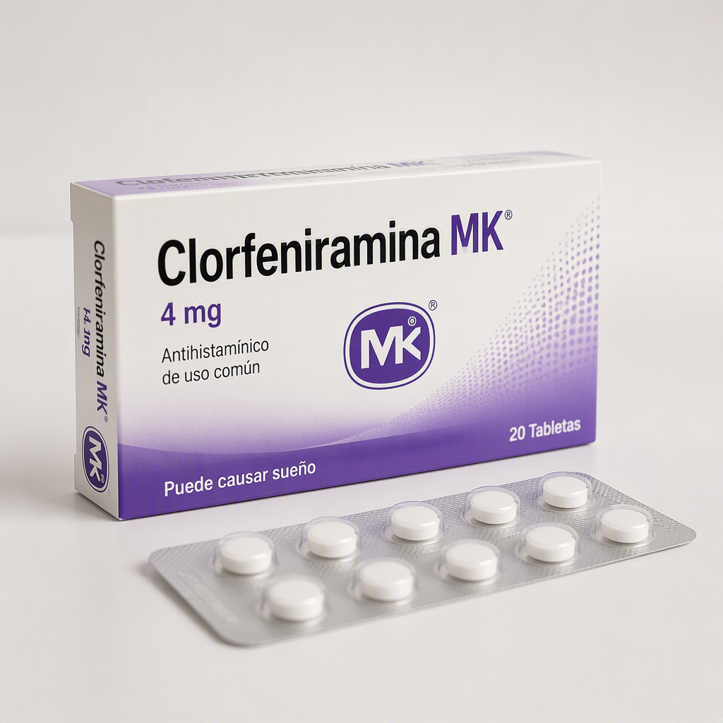 Clorfeniramina MK 4 mg
