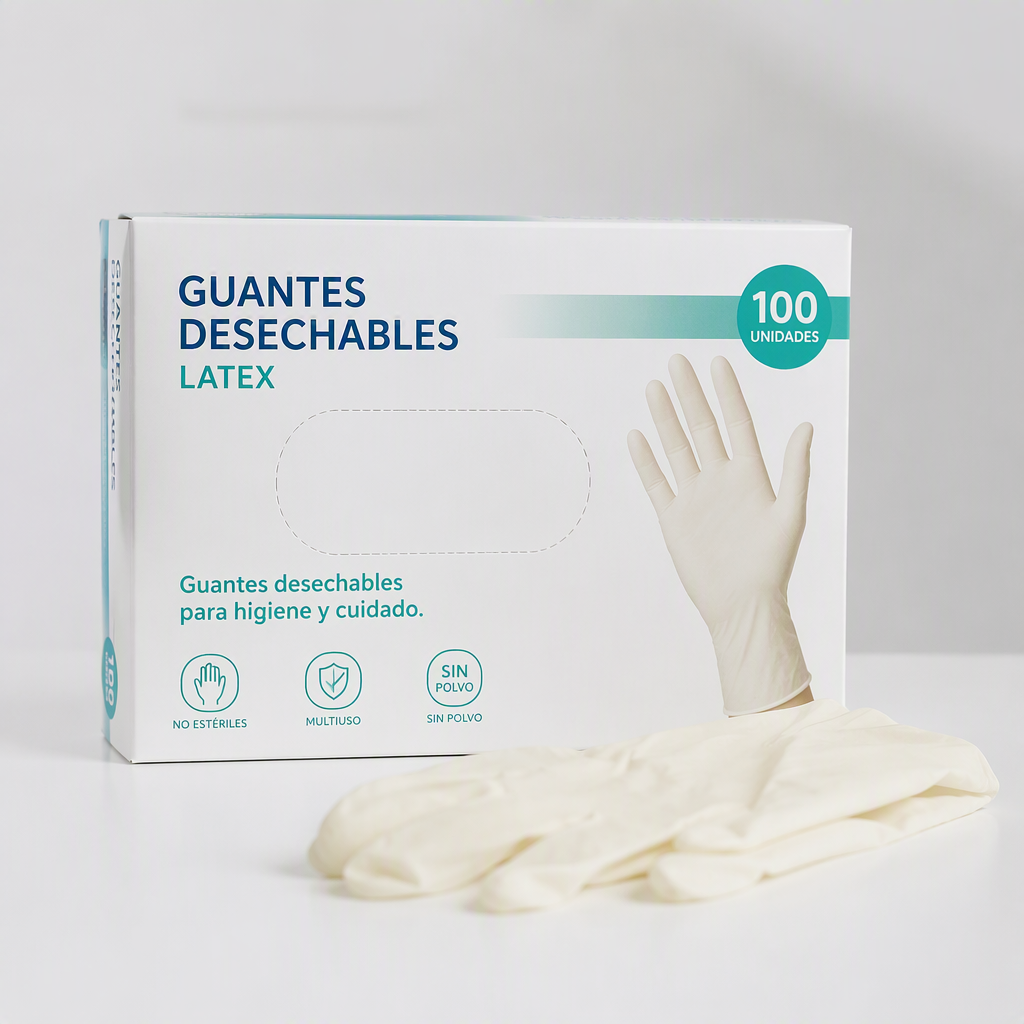 Guantes Desechables Latex