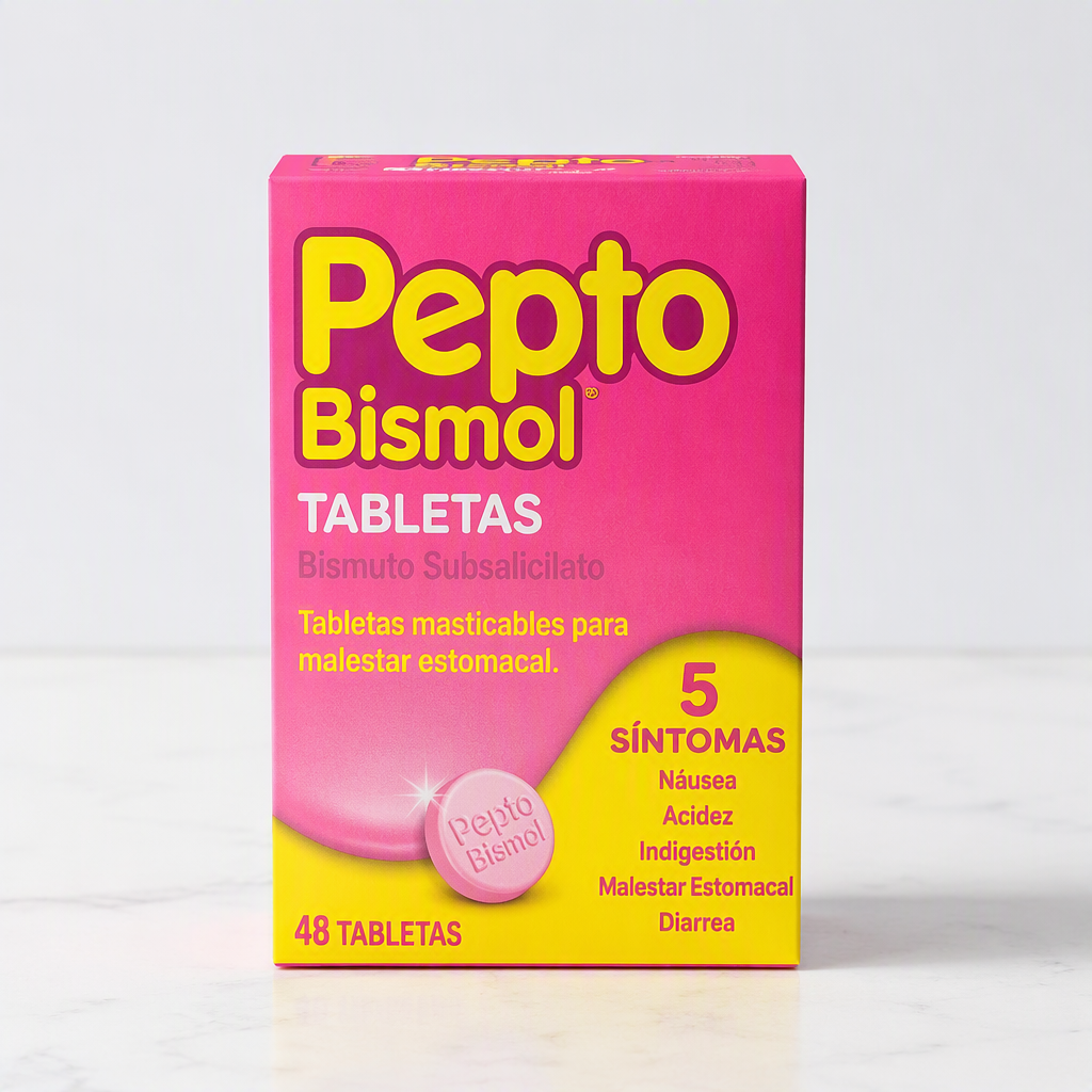 Pepto Bismol Tabletas_0