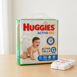 Huggies Active Sec Talla G