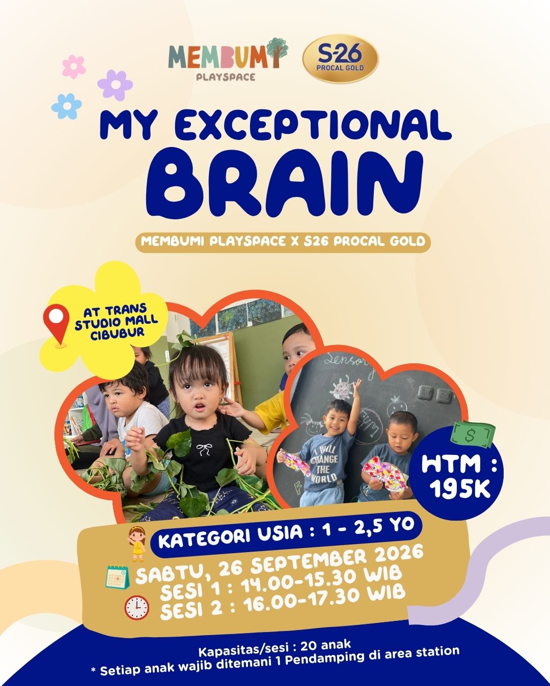 ✨My Exceptional Brain By Membumi Playspace X S26 🎉✨