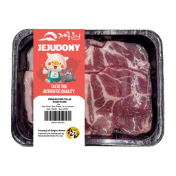 JEJUDONY Jeju Premium Pork Collar Shabu Shabu Frozen 300g