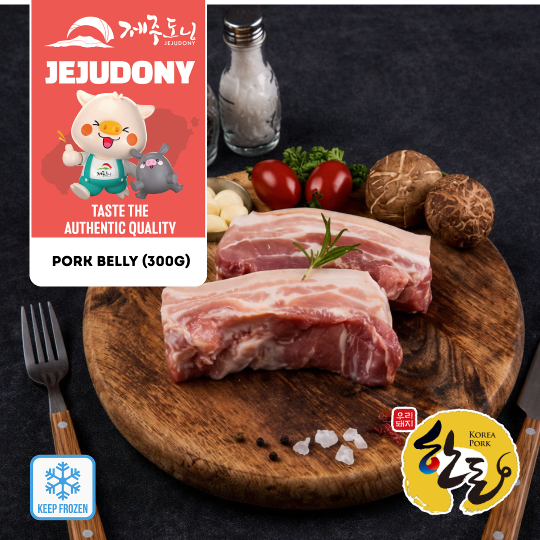 JEJUDONY Jeju Premium Pork Belly Frozen 300g