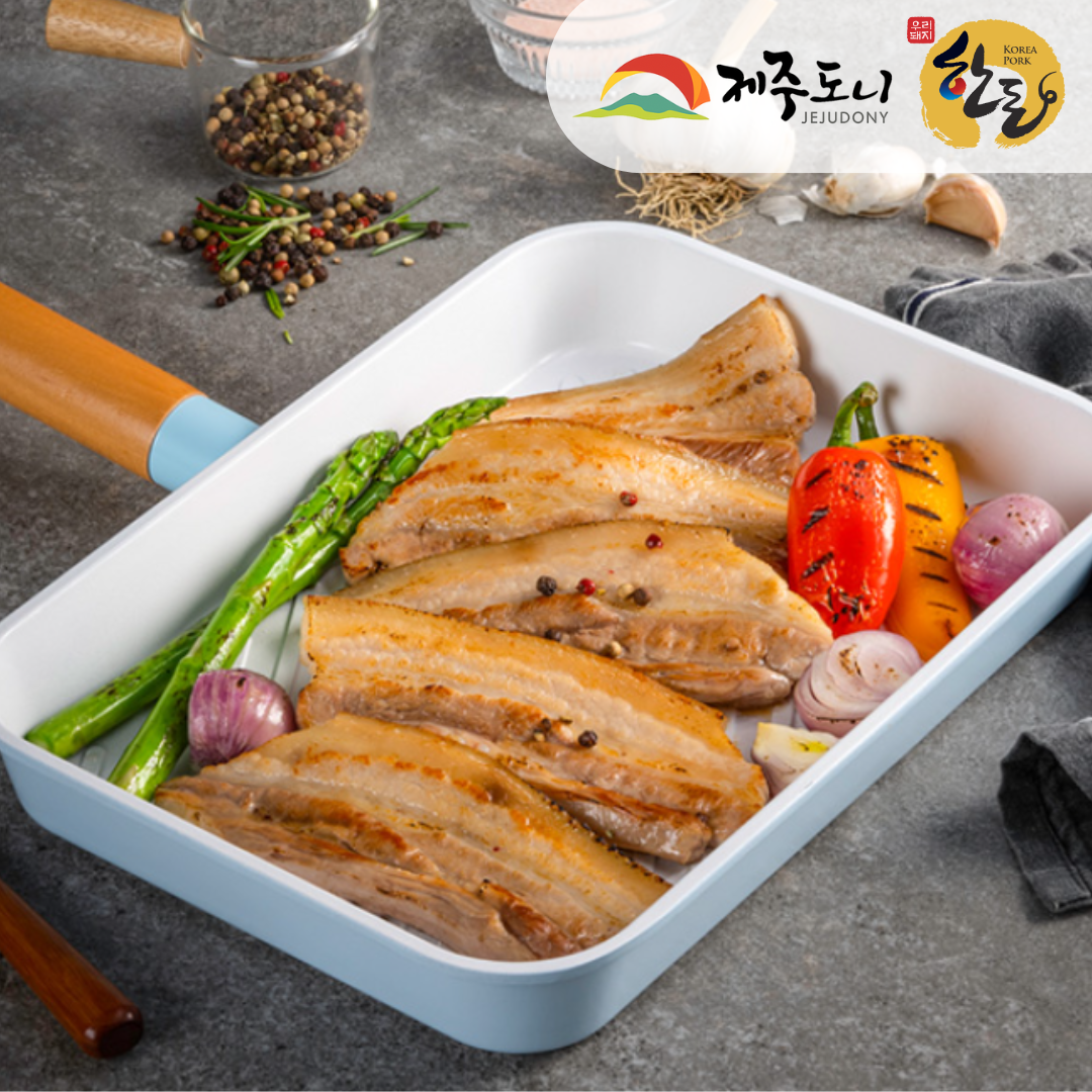 JEJUDONY Jeju Premium Pork Belly Frozen 300g_1