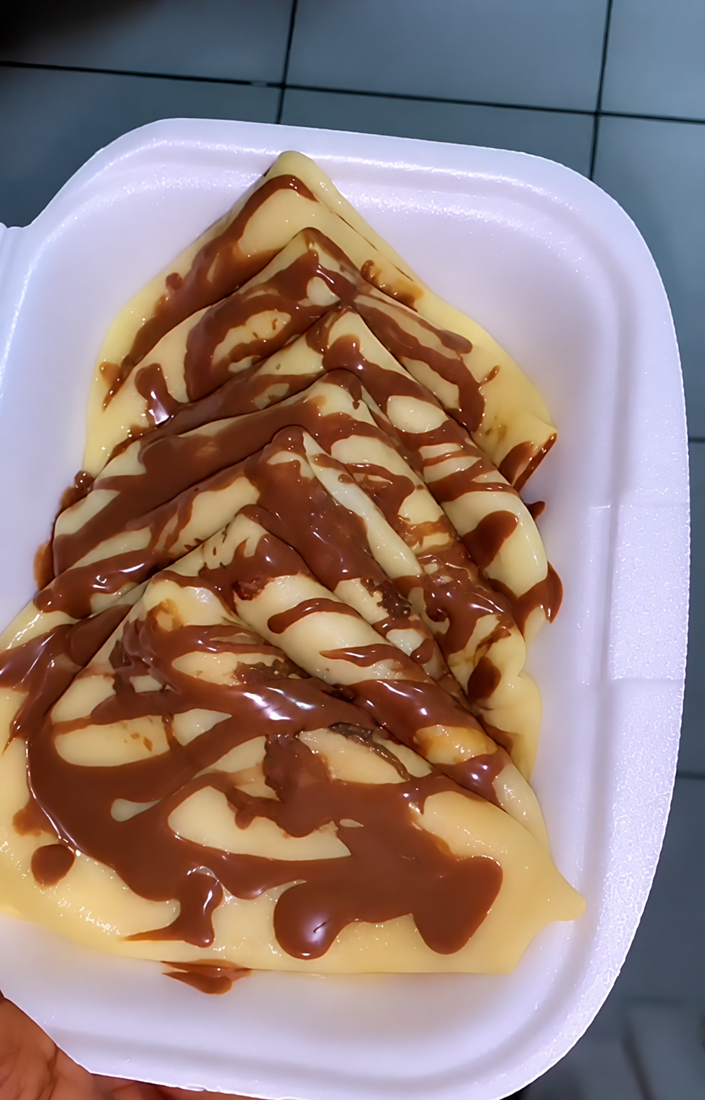 Crêpe au chocolat