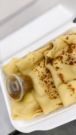 Crêpe farci viande hachée