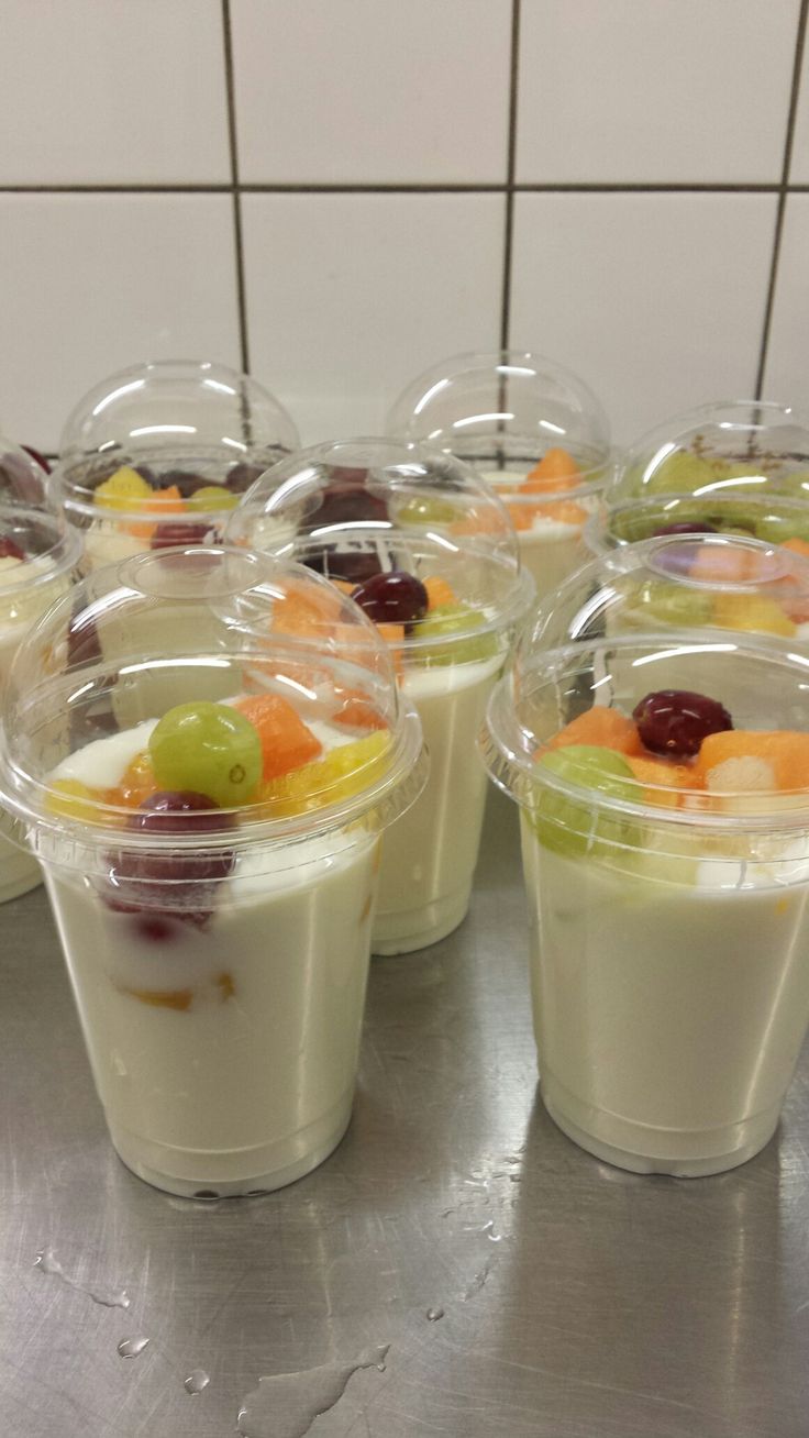 Yaourts aux fruits
