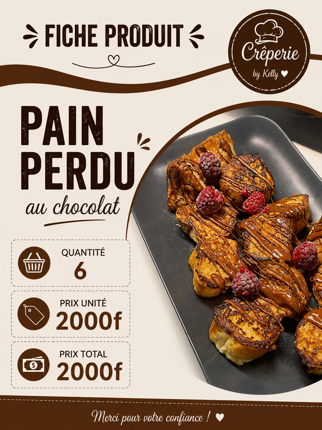 Mini main perdu enrobé de chocolat