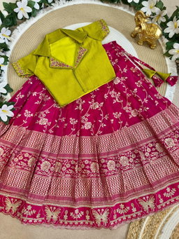  Contrast Kids Lehenga-Choli Collection TC2