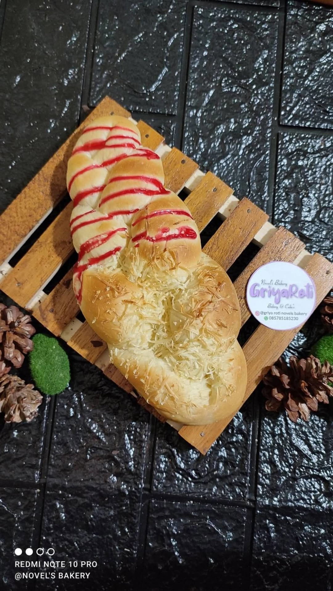 Kepang keju selai no box