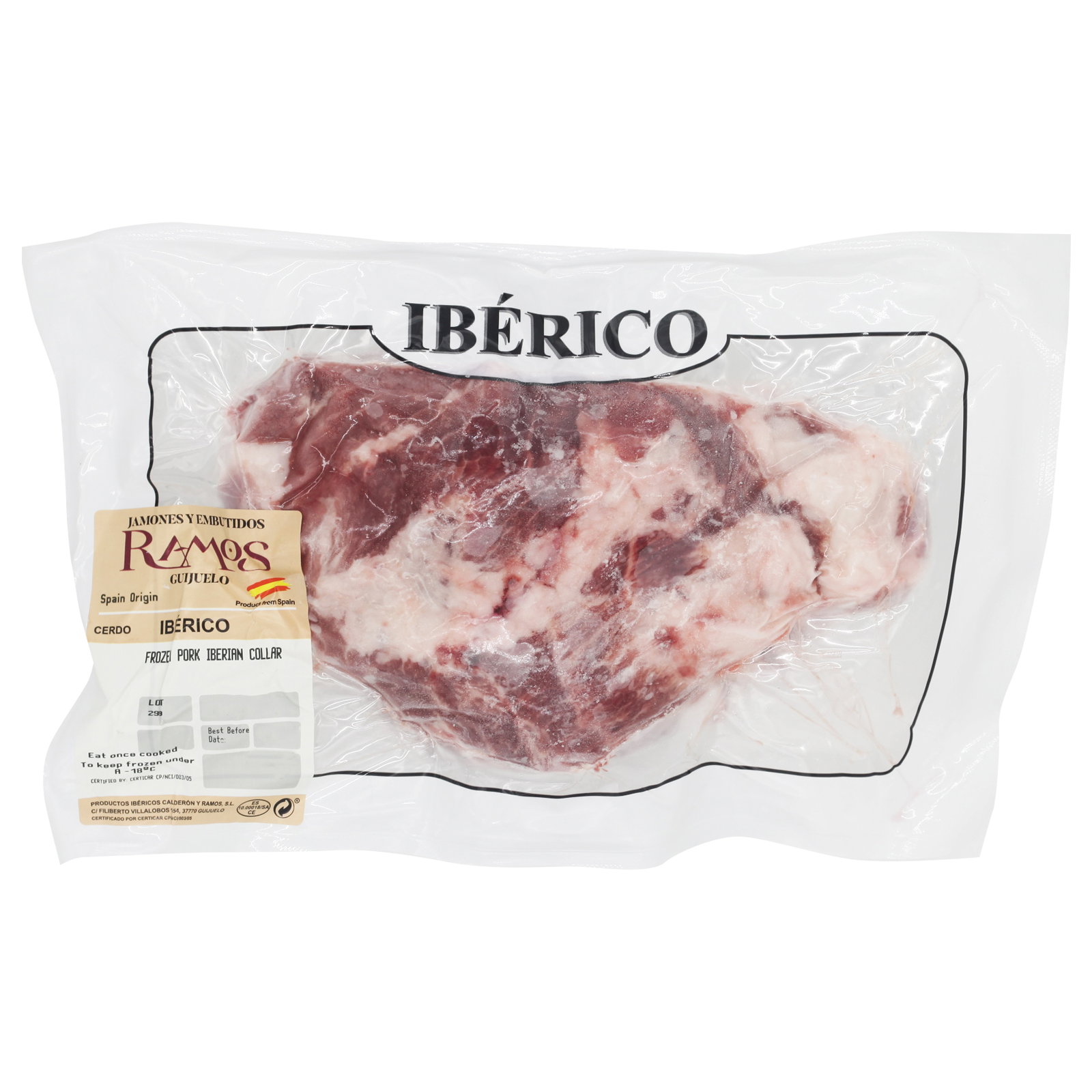 RAMOS Iberian Pork Collar (Mogote)  - 1 Packet_4