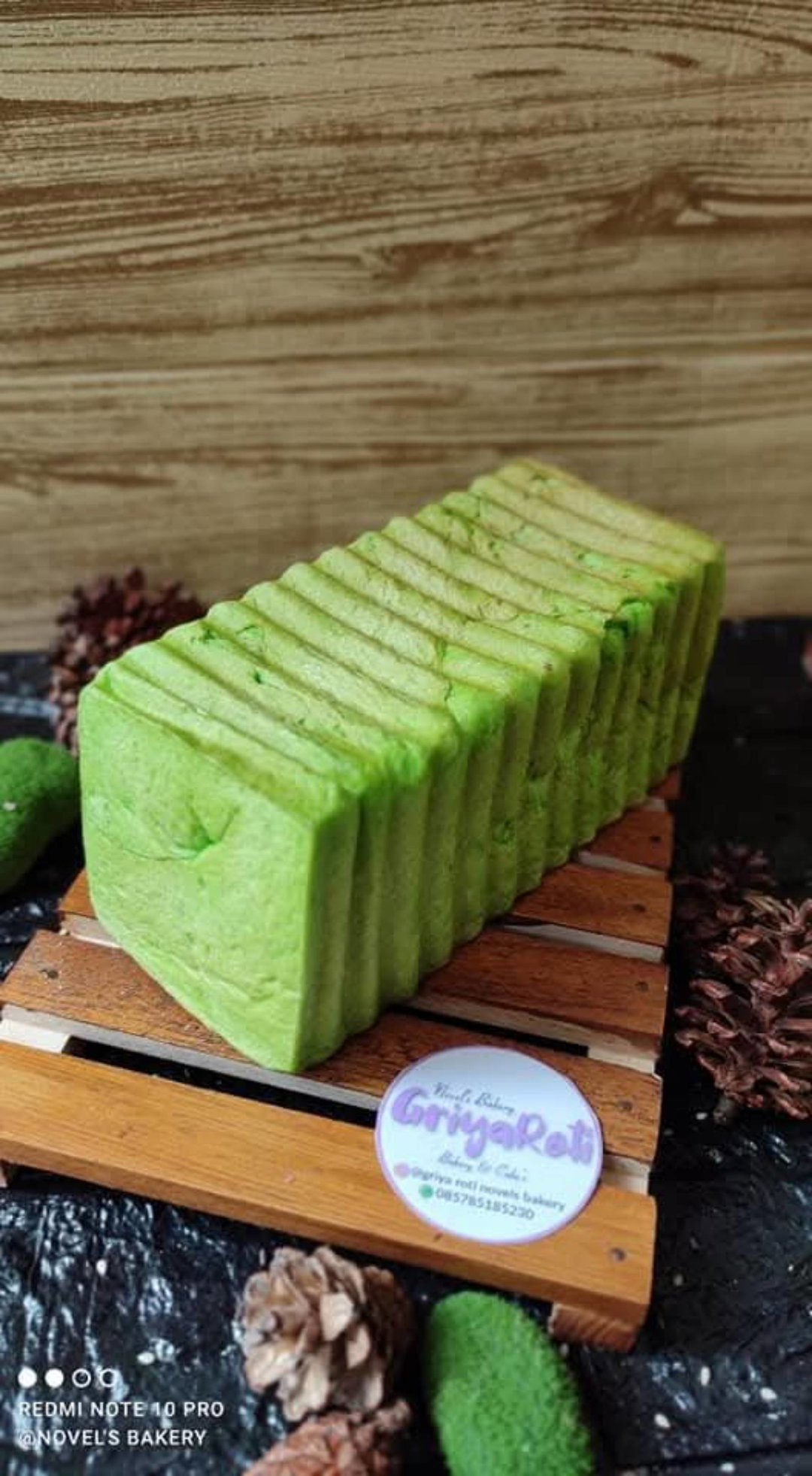 Roti bandung hijau B