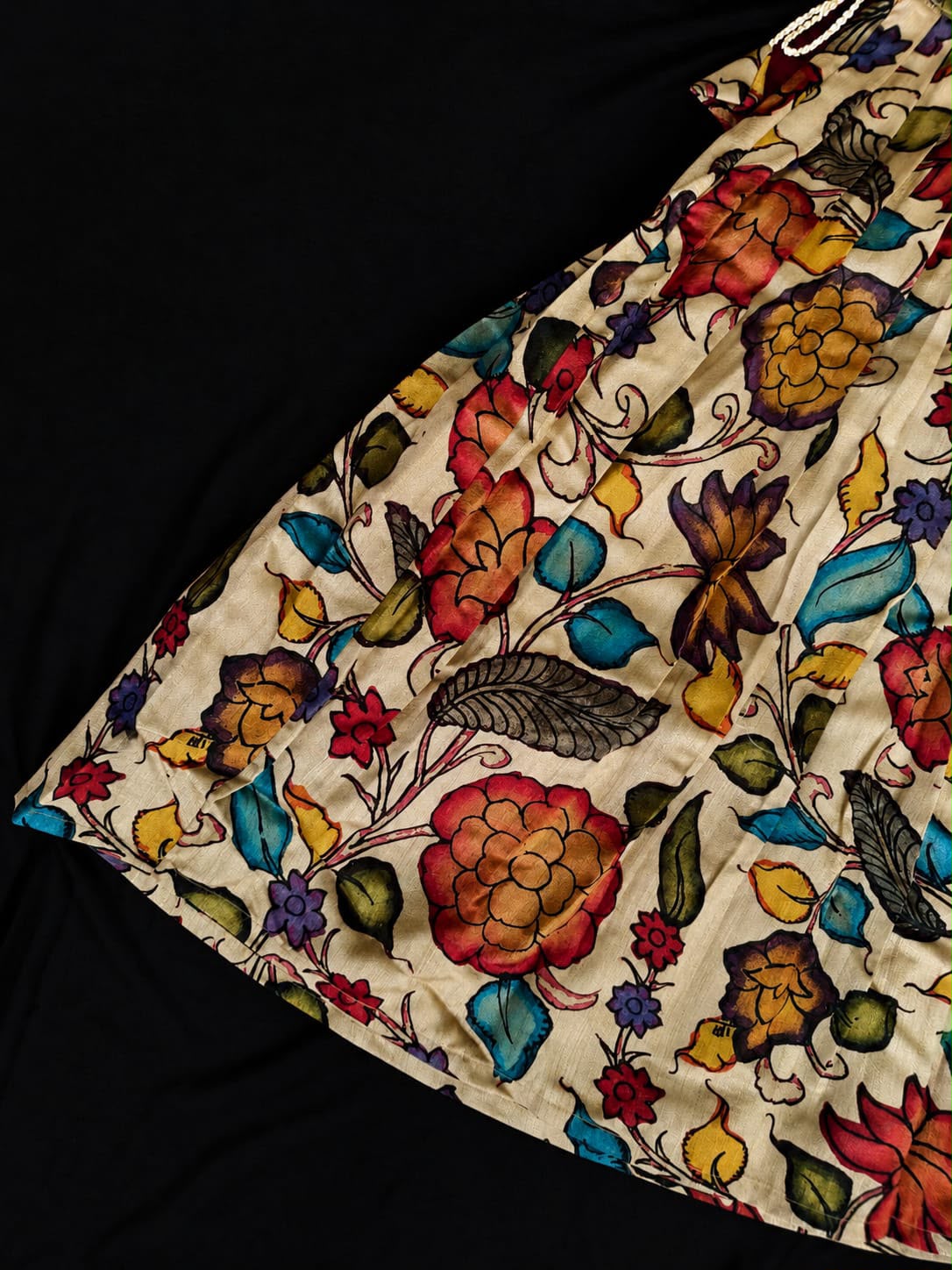 Girls Kalamkari Skirt & Top set (1month to 16 year) TC2_2