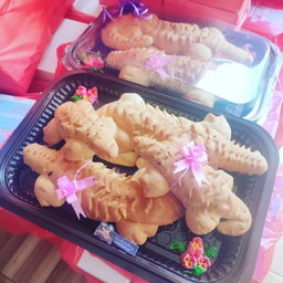 Hantaran sepasang buaya + 2 anak