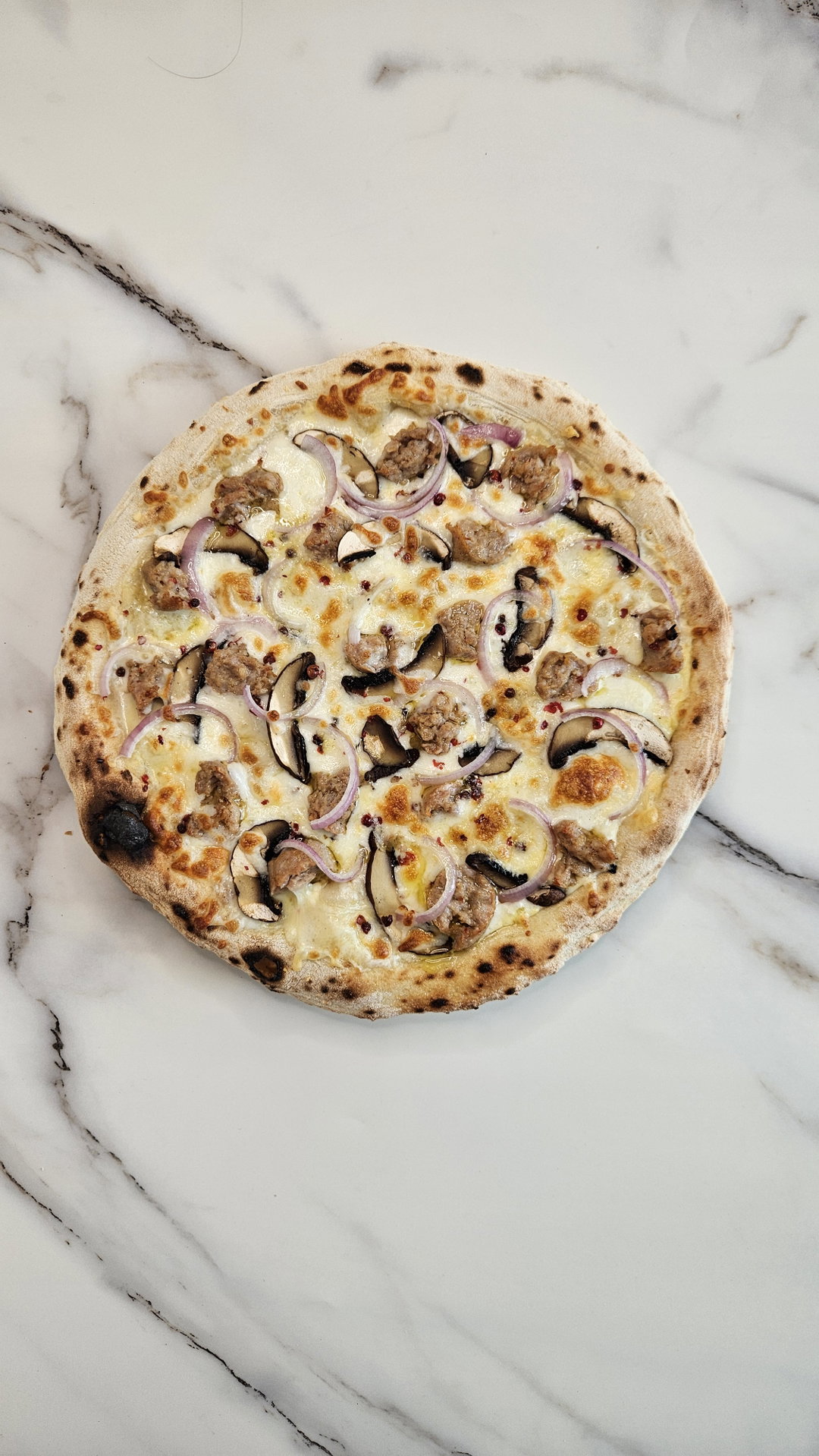 P14 SALSICCIA E FUNGHI