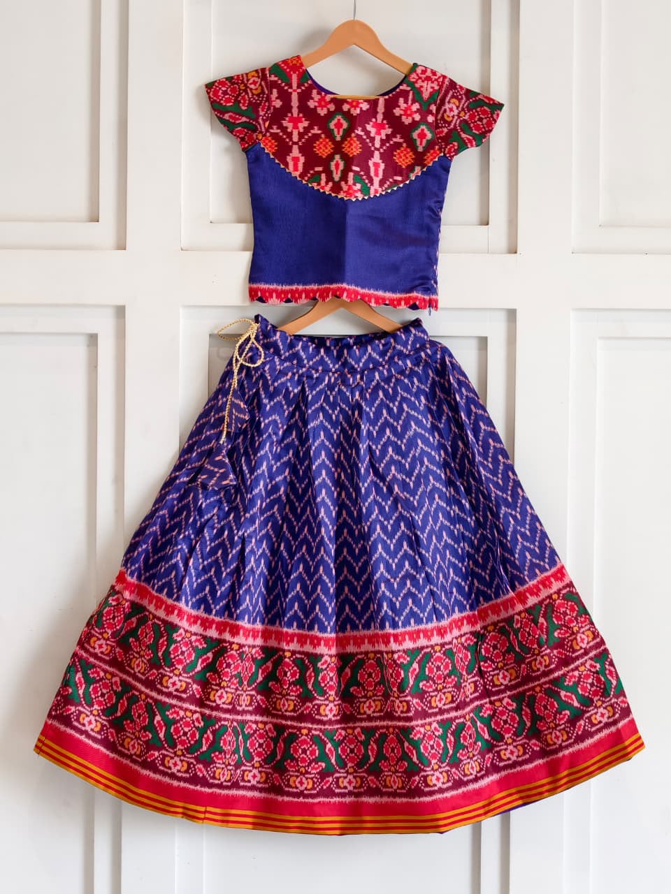 Girls patola Skirt & Top Set (1month to 16 year) TC2_3
