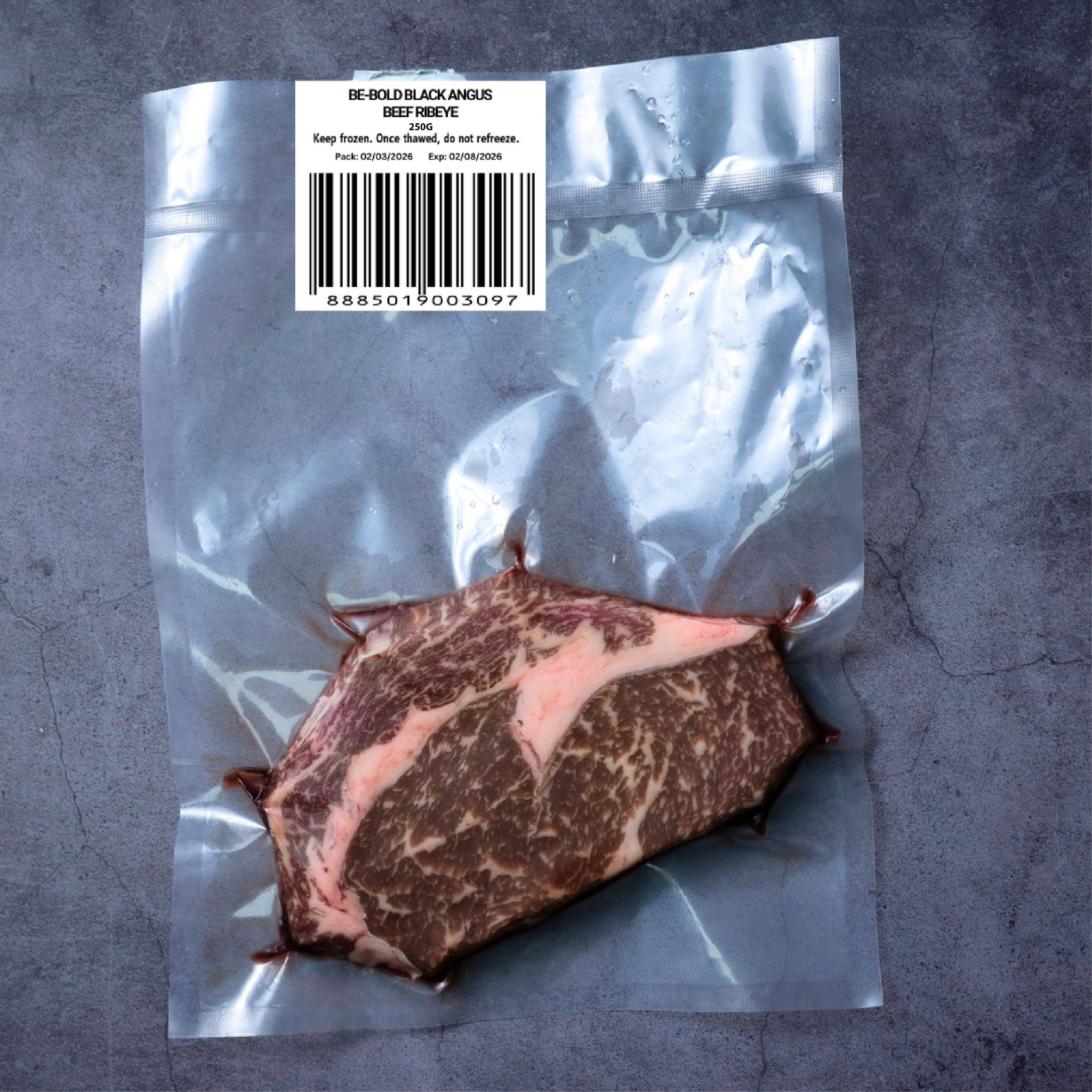 Be-Bold Black Angus Aust Beef Ribeye 200G_3